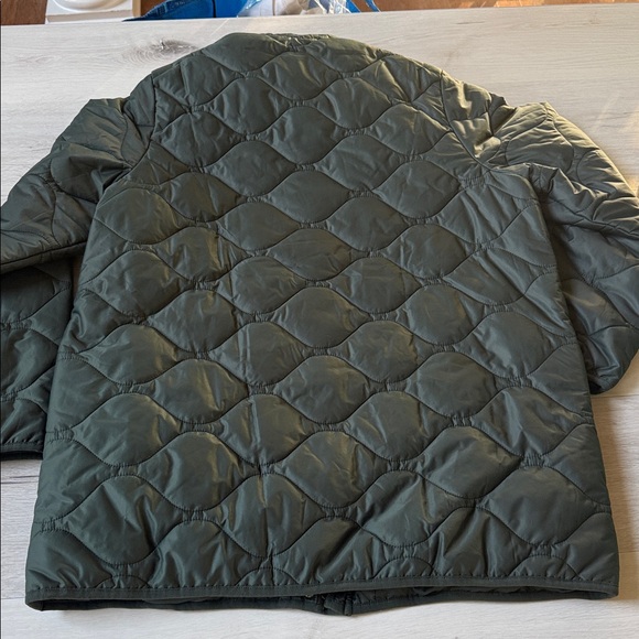 Quince Featherless Quilted Long Puffer Jacket Size XL Verdant Pine New With Tags - Picture 8 of 8